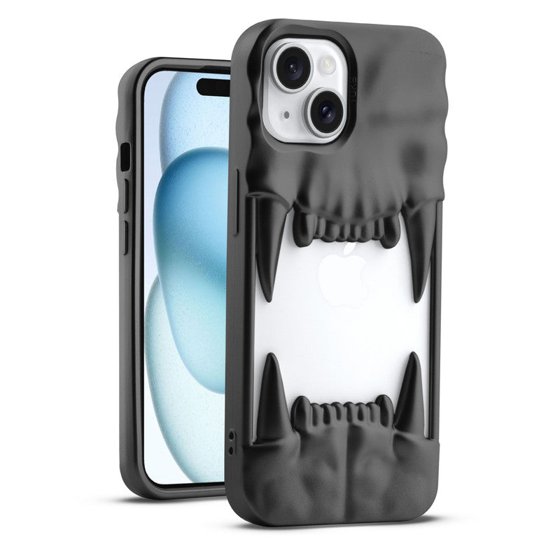 3D Teeth Grip Designer Phone Case | Shockproof Anti-Slip Protective Cover
