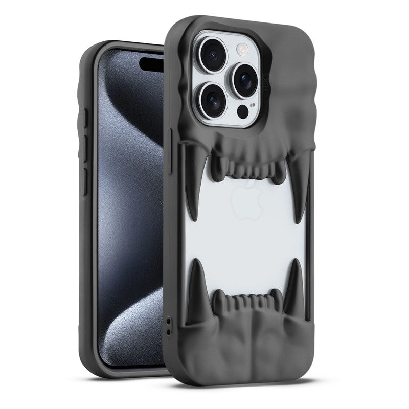 3D Teeth Grip Designer Phone Case | Shockproof Anti-Slip Protective Cover