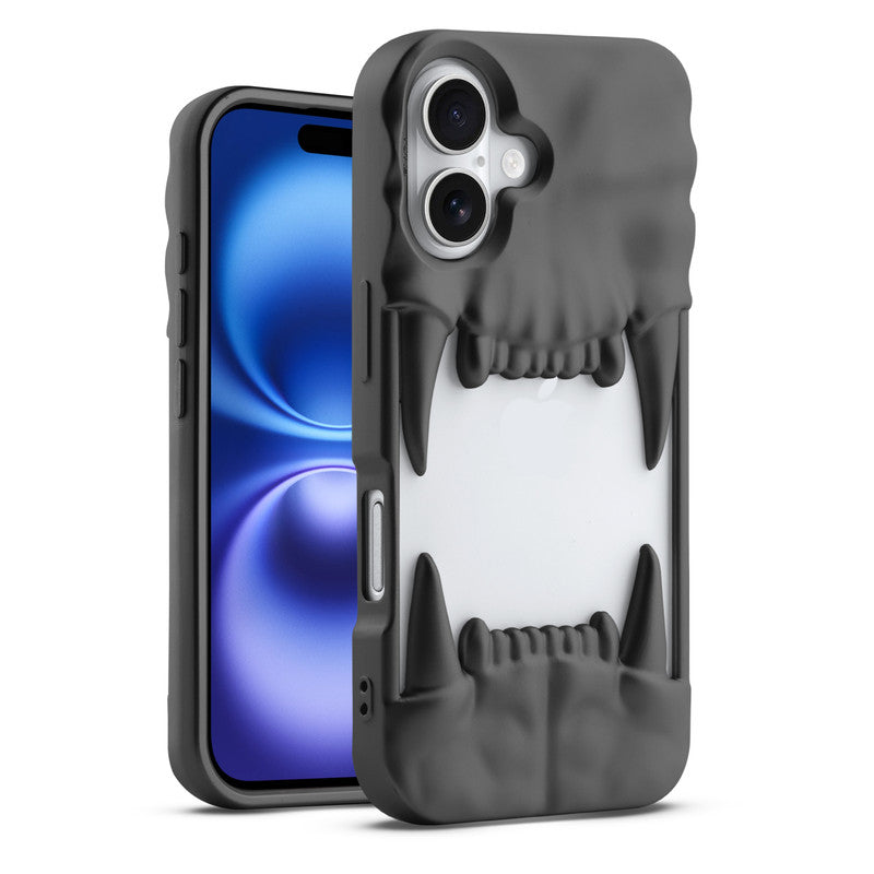 3D Teeth Grip Designer Phone Case | Shockproof Anti-Slip Protective Cover