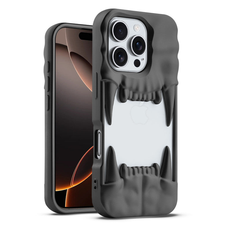 3D Teeth Grip Designer Phone Case | Shockproof Anti-Slip Protective Cover