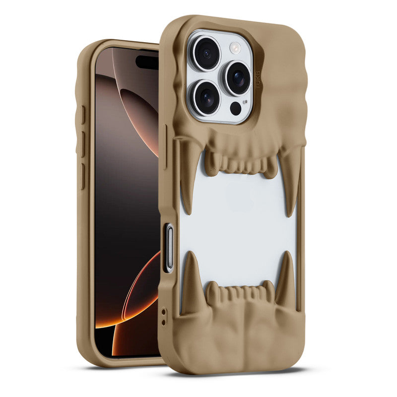 3D Teeth Grip Designer Phone Case | Shockproof Anti-Slip Protective Cover