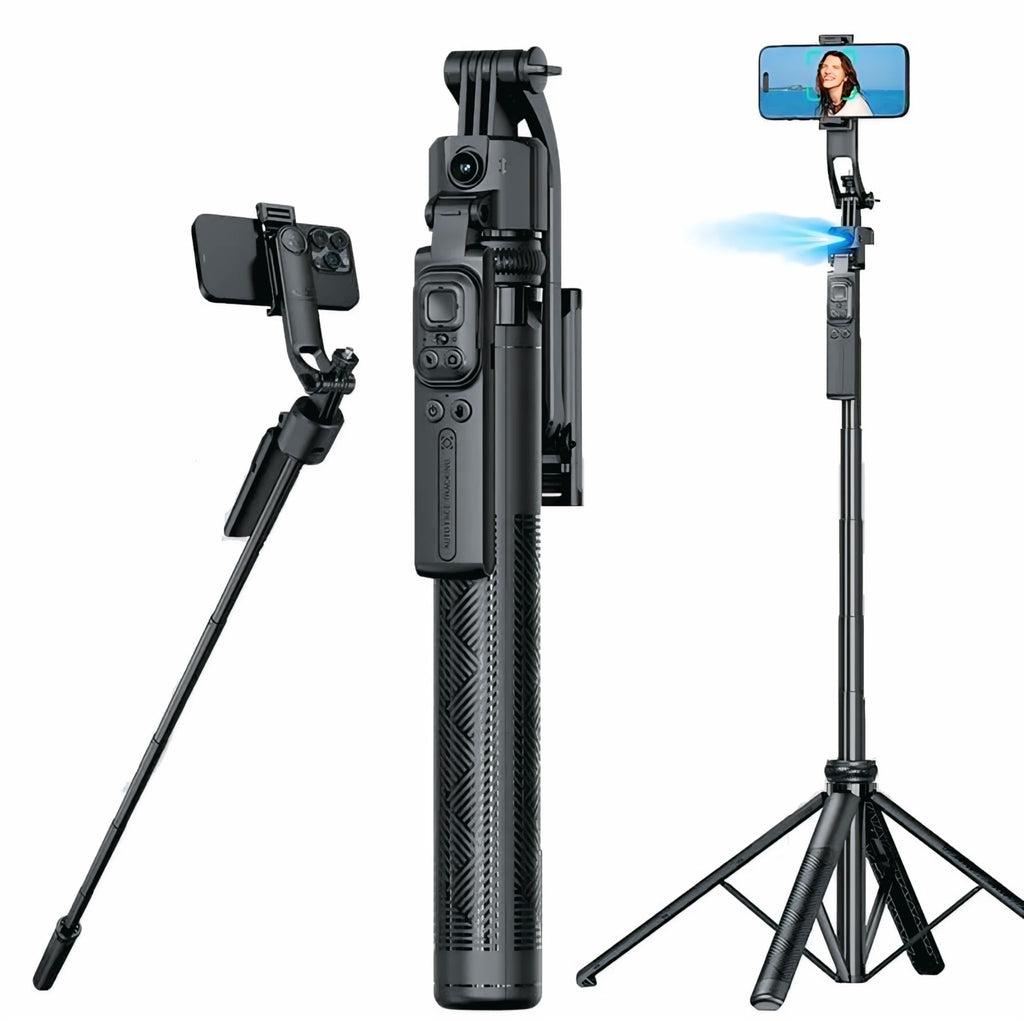 C17 AI Gimbal | AI Face Traking | Gimbal + Tripod