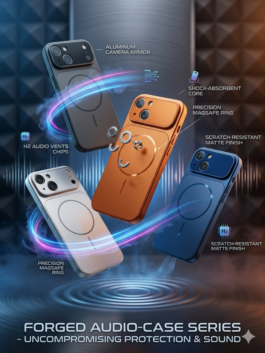 17 Converter Case | Premium Matte MagSafe Compatible Phone Case | Shockproof Slim Protective Cover