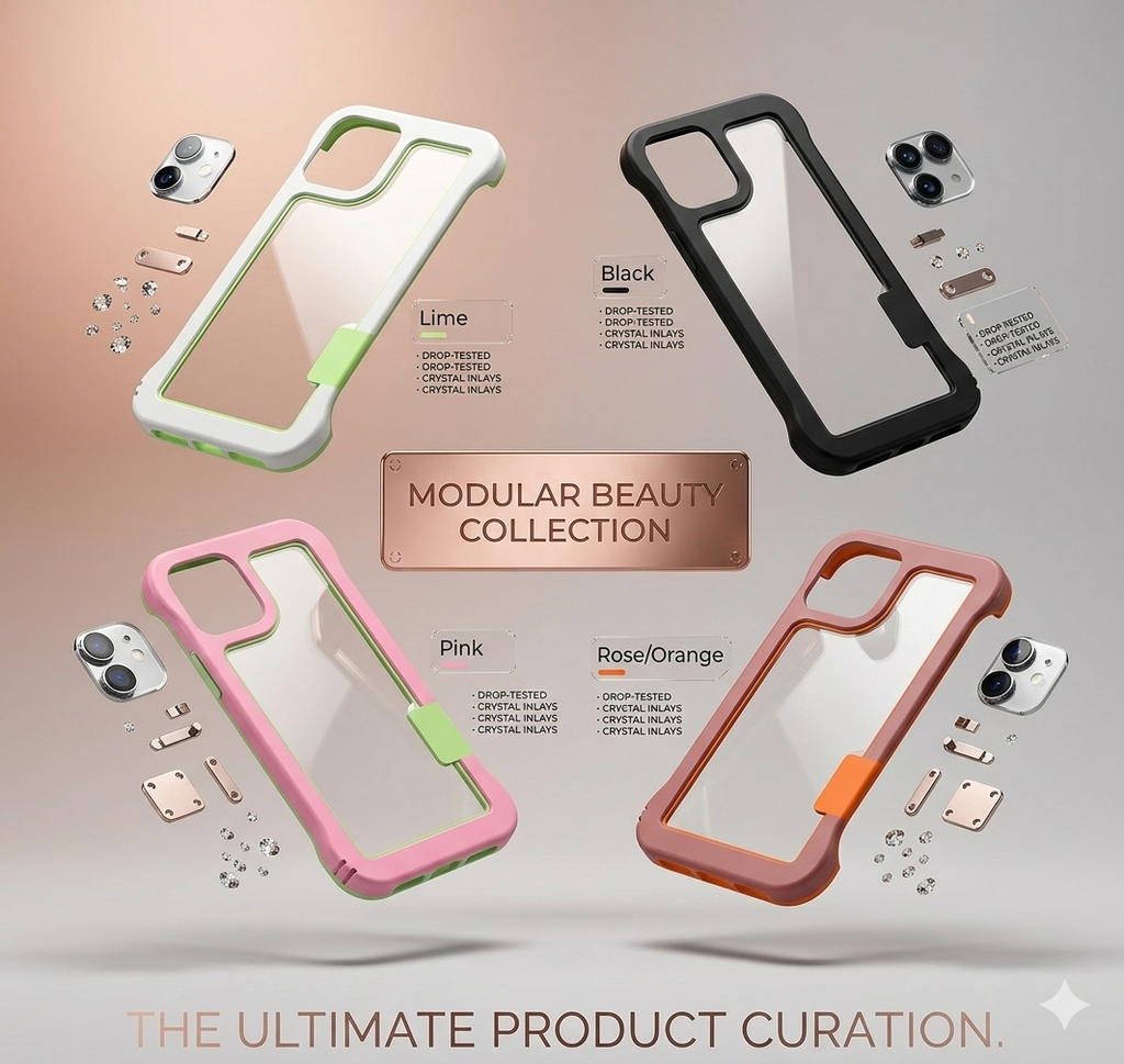Side Open Bumper Case | Shockproof Frame Cover with Easy Access Design