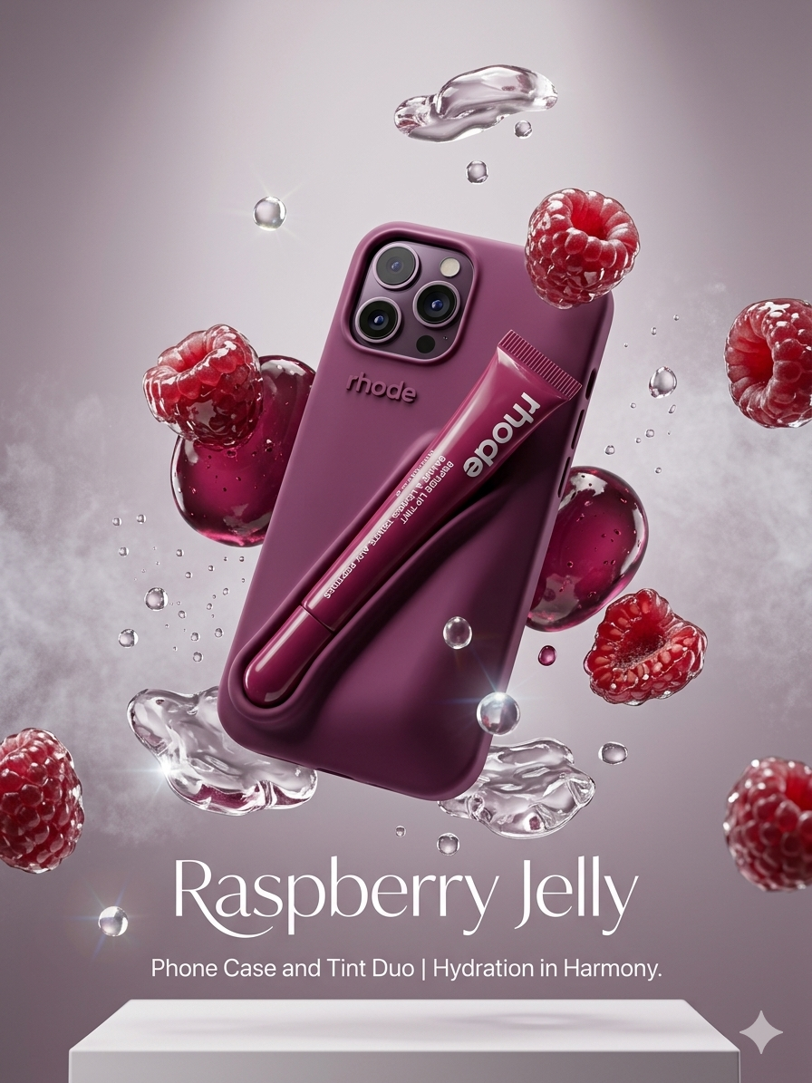 Rhode Lipstick Style iPhone Case For Iphone & Samsung | Trendy Makeup-Inspired Protective Cover