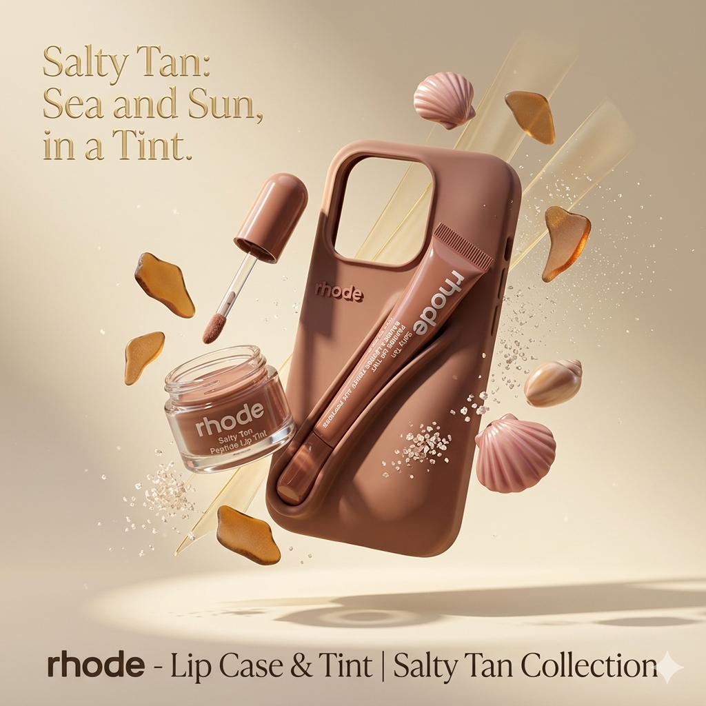 Rhode Lipstick Style iPhone Case For Iphone & Samsung | Trendy Makeup-Inspired Protective Cover