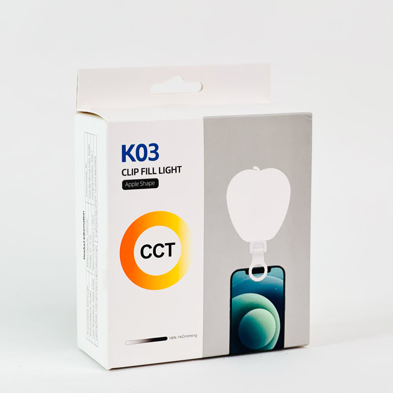 K03 | Clip Fill Light | Apple Shape