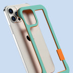 Side Open Bumper Case | Shockproof Frame Cover with Easy Access Design