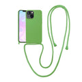 Iphone 13/14/15/16 Series Crossbody Strap and Soft Silicone Case