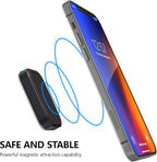Ultra Slim Magnetic Car Mount | Strong Adhesive Phone Holder with Stable Grip