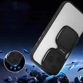 Iphone 15/15Pro Camera Lans With Stand | Unique Sunglasses Design Phone Cover