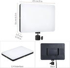 PL-26 LED Professional Photography Fill Light | Adjustable Brightness & Color Temperature for Studio & Mobile Shoot