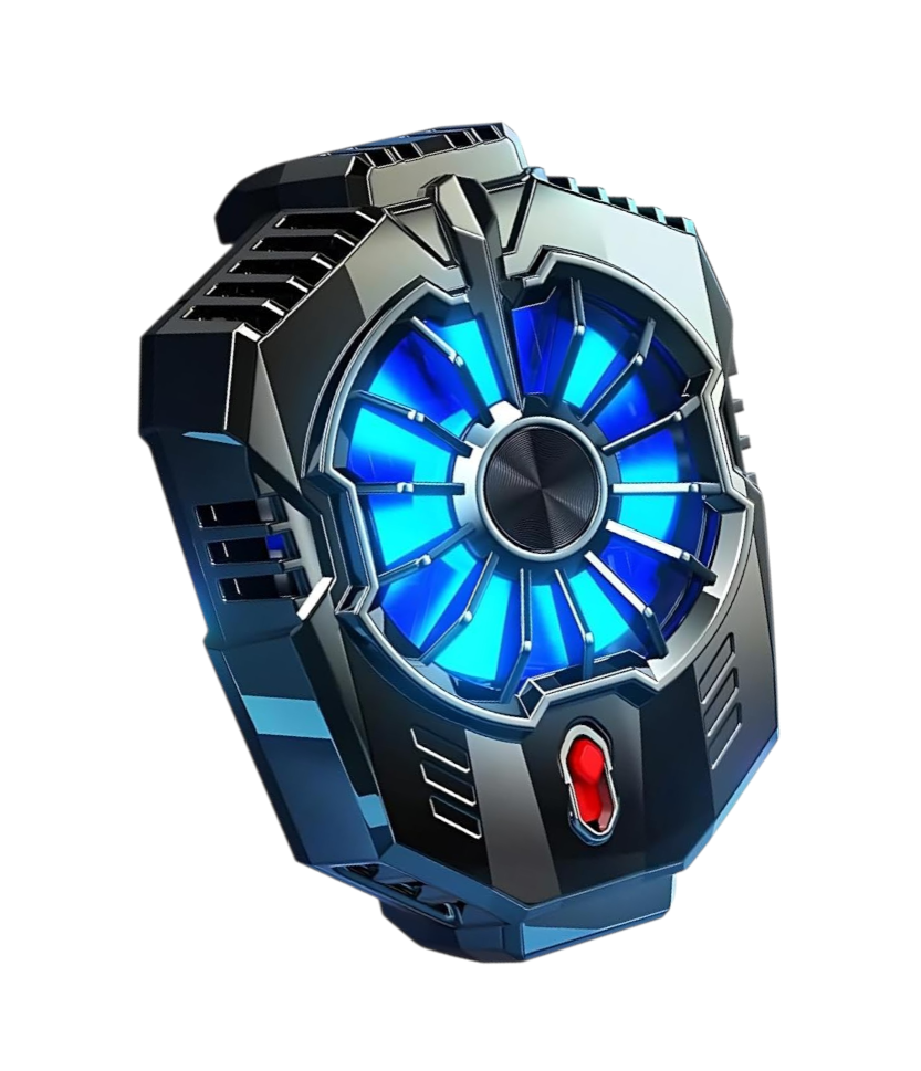 X20 Mobile Cooling Fan | Semiconductor Cooling Phone Radiator with 7-Blade Silent Fan