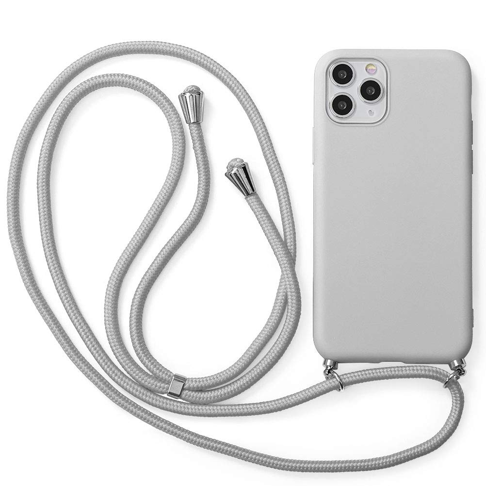 Iphone 13/14/15/16 Series Crossbody Strap and Soft Silicone Case
