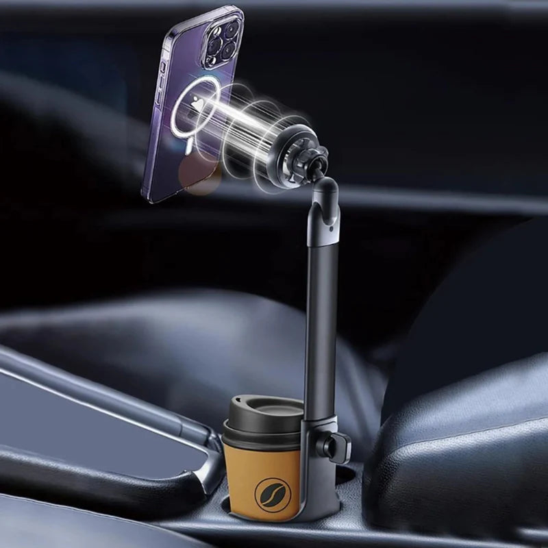 Goji S3 Car Holder | Magnetic Cup Holder | Phone Mount with Adjustable Arm