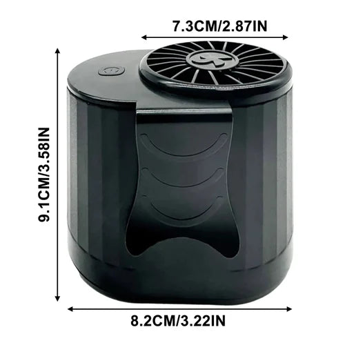 Waist Mounted Fan | Portable Hands-Free Cooling Fan with Powerful Airflow & Long Battery