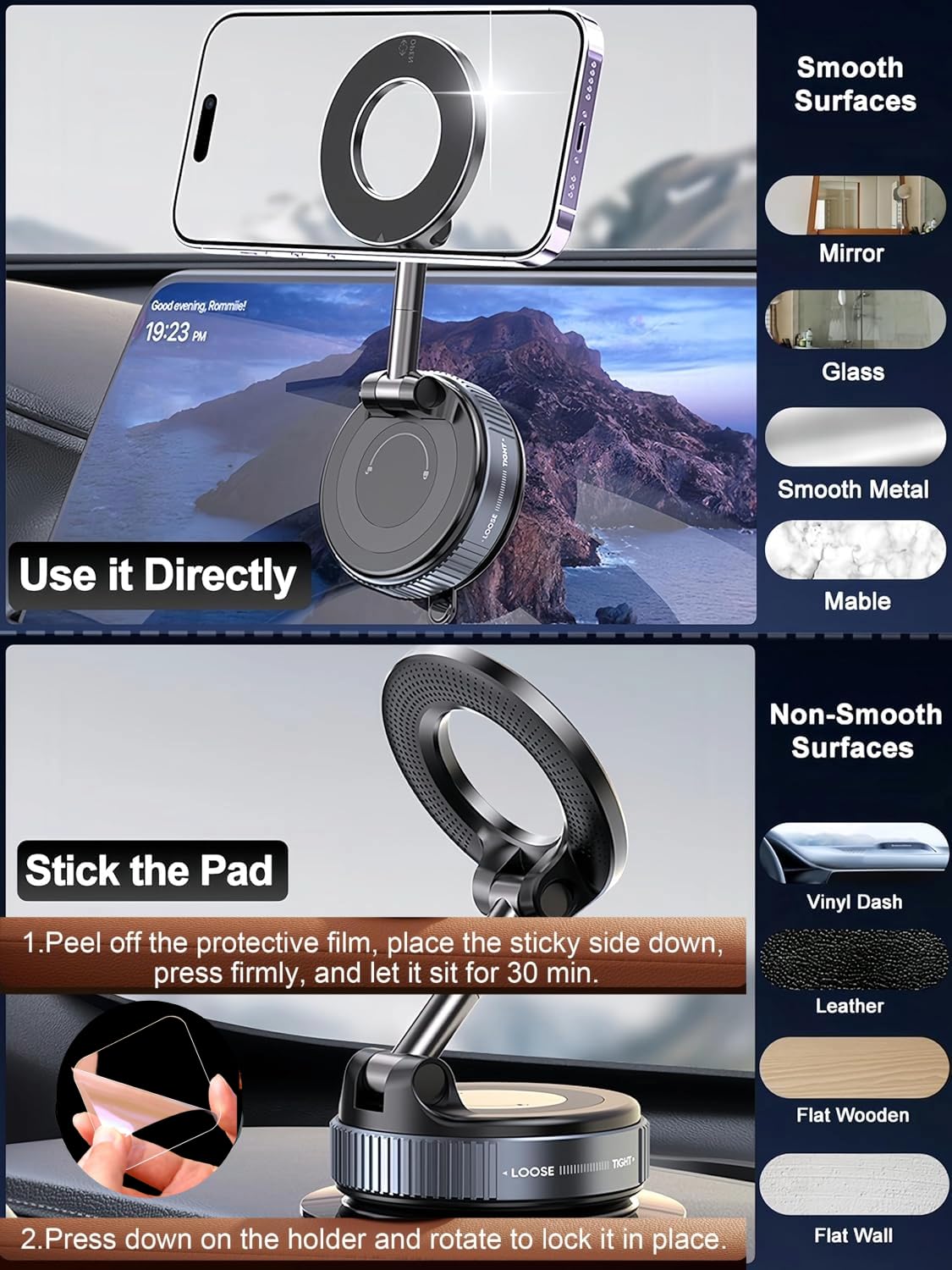 Magnetic Foldable Phone Holder Stand