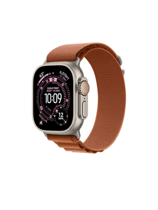 Alpine Loop Belt Strap | Rugged Nylon Watch Band with Adjustable Hook Loop Design ( 42/44/45/46/49MM )