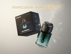 Premium Atomization Aroma Car Diffuser | Smart Air Freshener with Intelligent Spray Technology