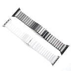 Ceramic Watch Band | Premium Glossy Link Strap with Stainless Steel Clasp ( 42/44/45/46/49MM )