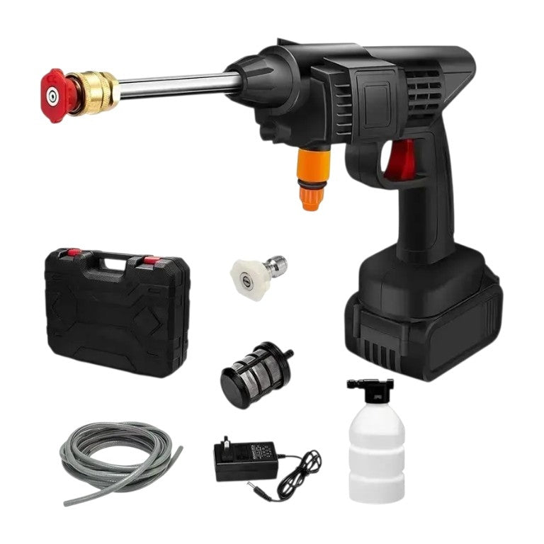 Portable Cordless High Pressure Cleaning Gun | Wireless Car Washer Spray Gun Kit
