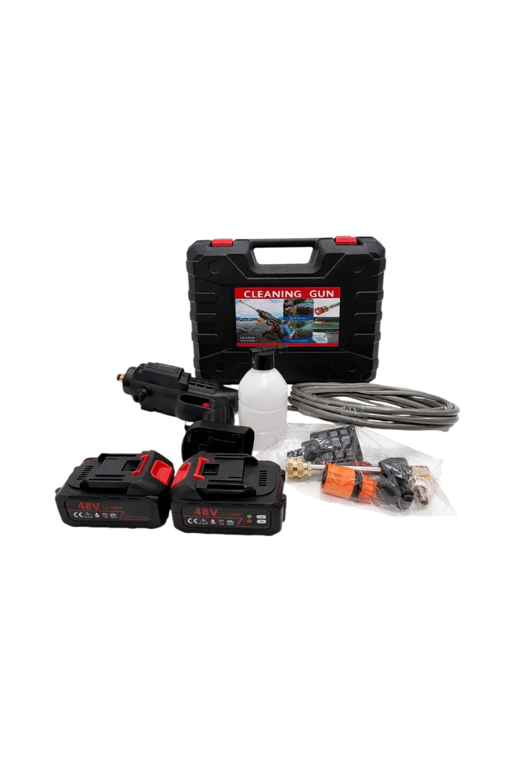 Portable Cordless High Pressure Cleaning Gun | Wireless Car Washer Spray Gun Kit