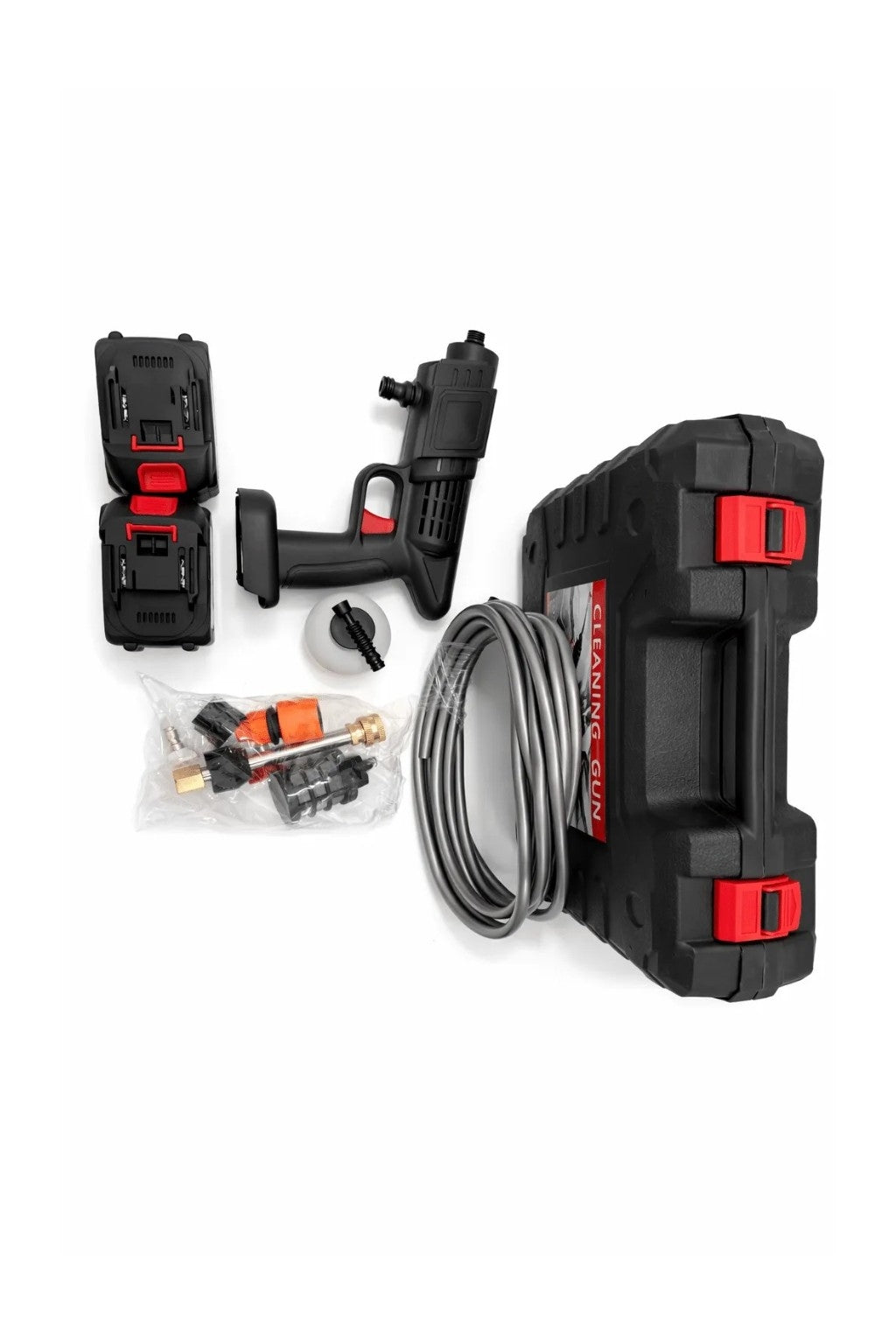 Portable Cordless High Pressure Cleaning Gun | Wireless Car Washer Spray Gun Kit
