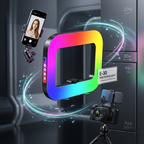 E-30 RGB Ring Light | Professional LED Ring Light with Tripod Stand & Multi Color Lighting Modes