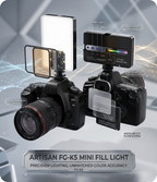 FG-K5 Mini Fill Light – Portable LED Selfie & Photography Light for Mobile Camera