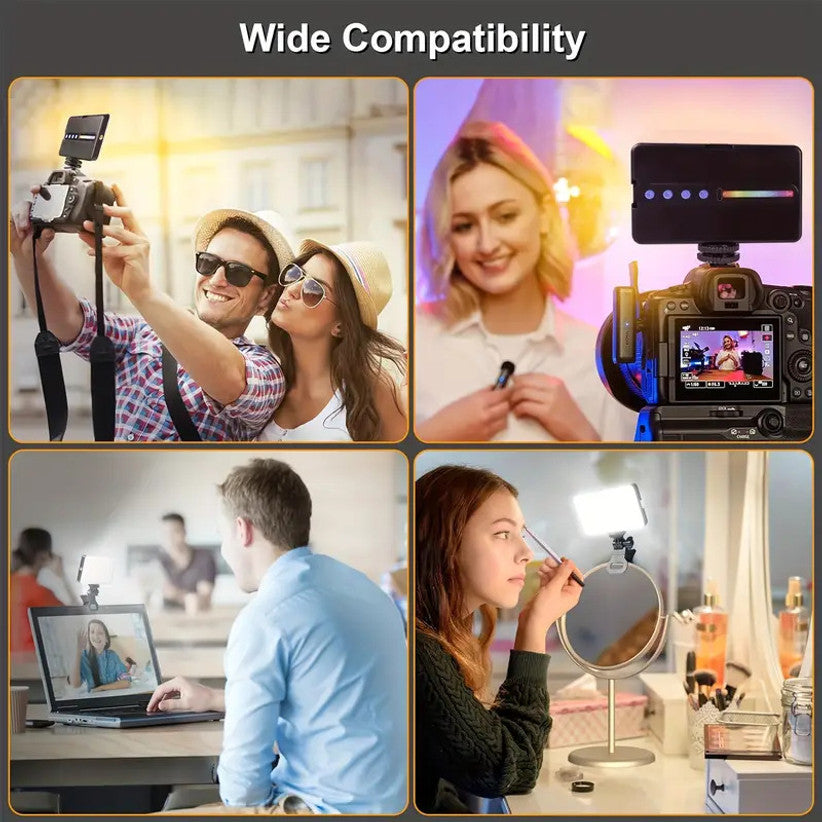 FG-K5 Mini Fill Light – Portable LED Selfie & Photography Light for Mobile Camera