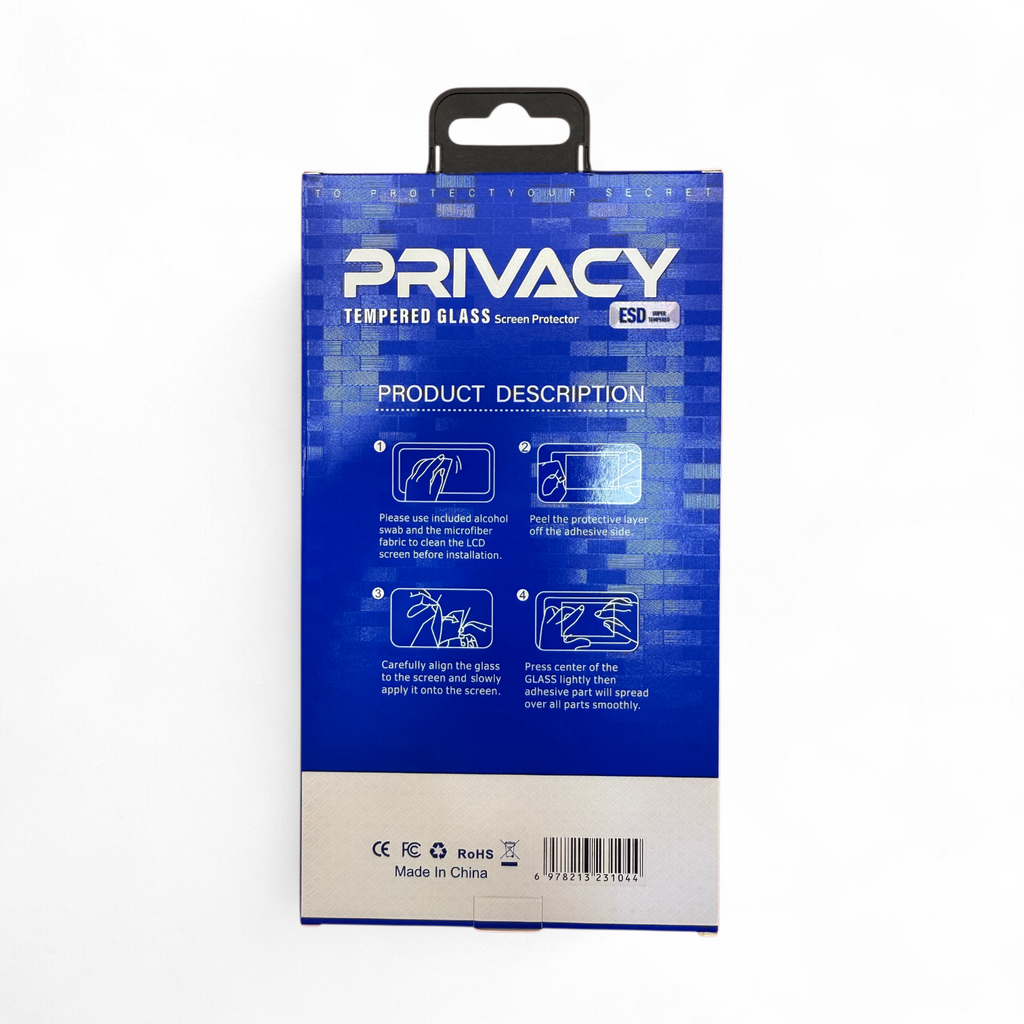 Privacy Tempered Glass | Screen Protector 13/14/15/16/17 Series
