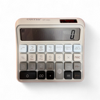 Ortis OT - 44C Electronic Basic Calculator | Dark Gray & White