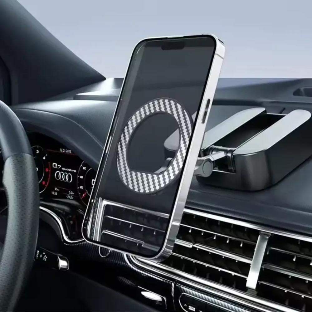 SP-668 Multi-Function Folding Magnetic Phone Holder | Adjustable Desktop & Car Stand