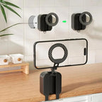 SP-668 Multi-Function Folding Magnetic Phone Holder | Adjustable Desktop & Car Stand