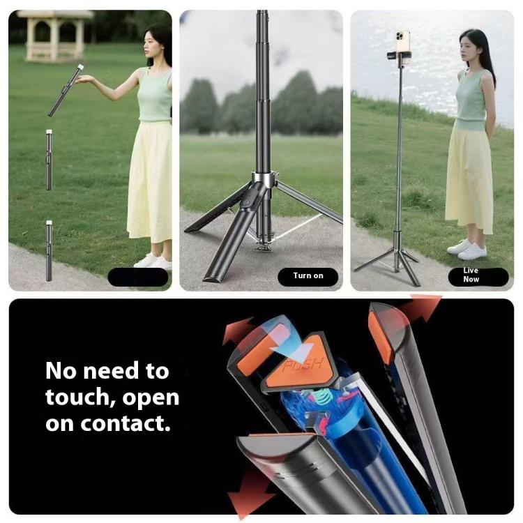 P27-D Auto Pop Open Tripod Stand with Adjustable Height & 360° Rotation