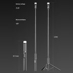 P27-D Auto Pop Open Tripod Stand with Adjustable Height & 360° Rotation