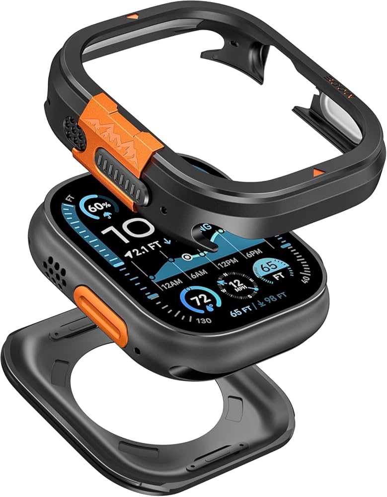 Metal Ultra Converter Case | Premium Aluminum Frame Upgrade Cas for Smartwatch