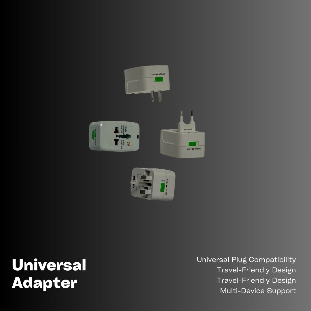 Universal Adapter for Travel & Everyday Charging
