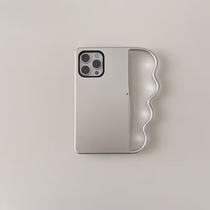 Innovative Wave Pattern Handbag Phone Case