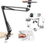 Professional Mobile & Tablet Universal Stand | Adjustable Foldable Desk Holder
