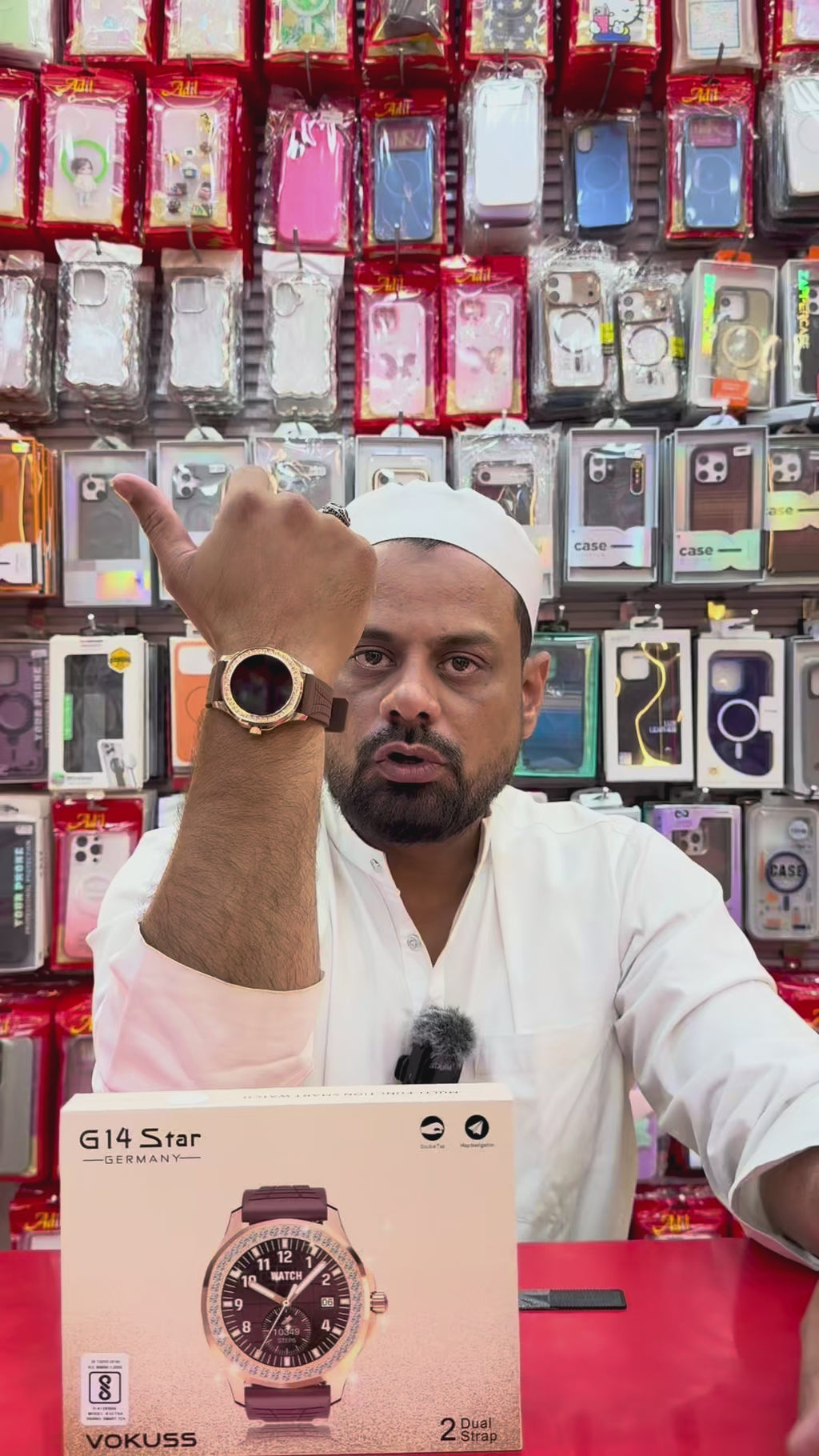 G14 Star Germany Smartwatch with Bluetooth Calling, NFC & Multi-Strap Design