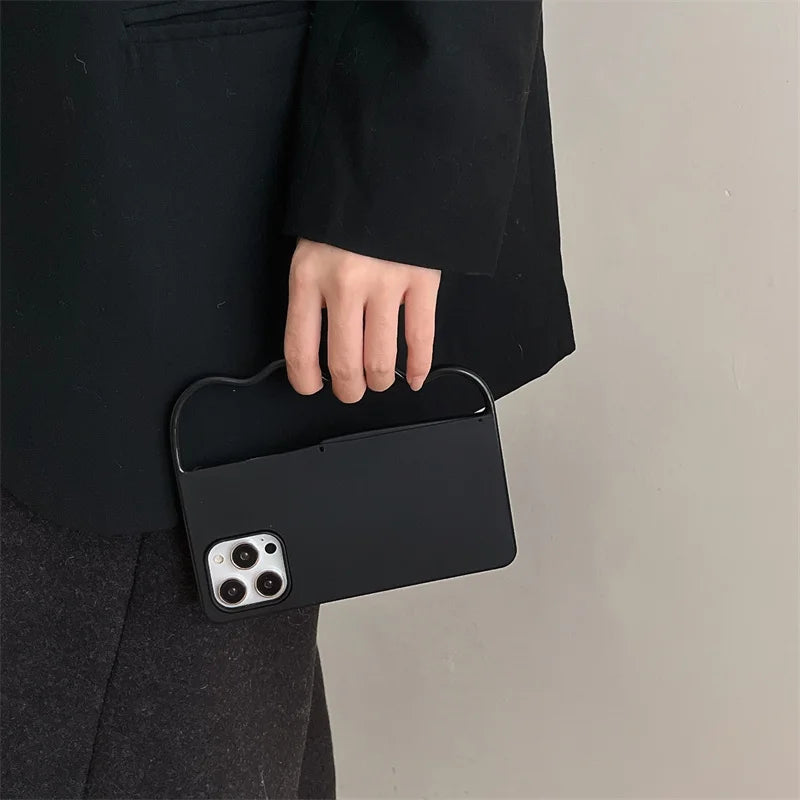 Innovative Wave Pattern Handbag Phone Case