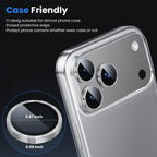 Premium 17 Series Camera Lens Protection Ring | Scratch-Resistant Metal Camera Ring